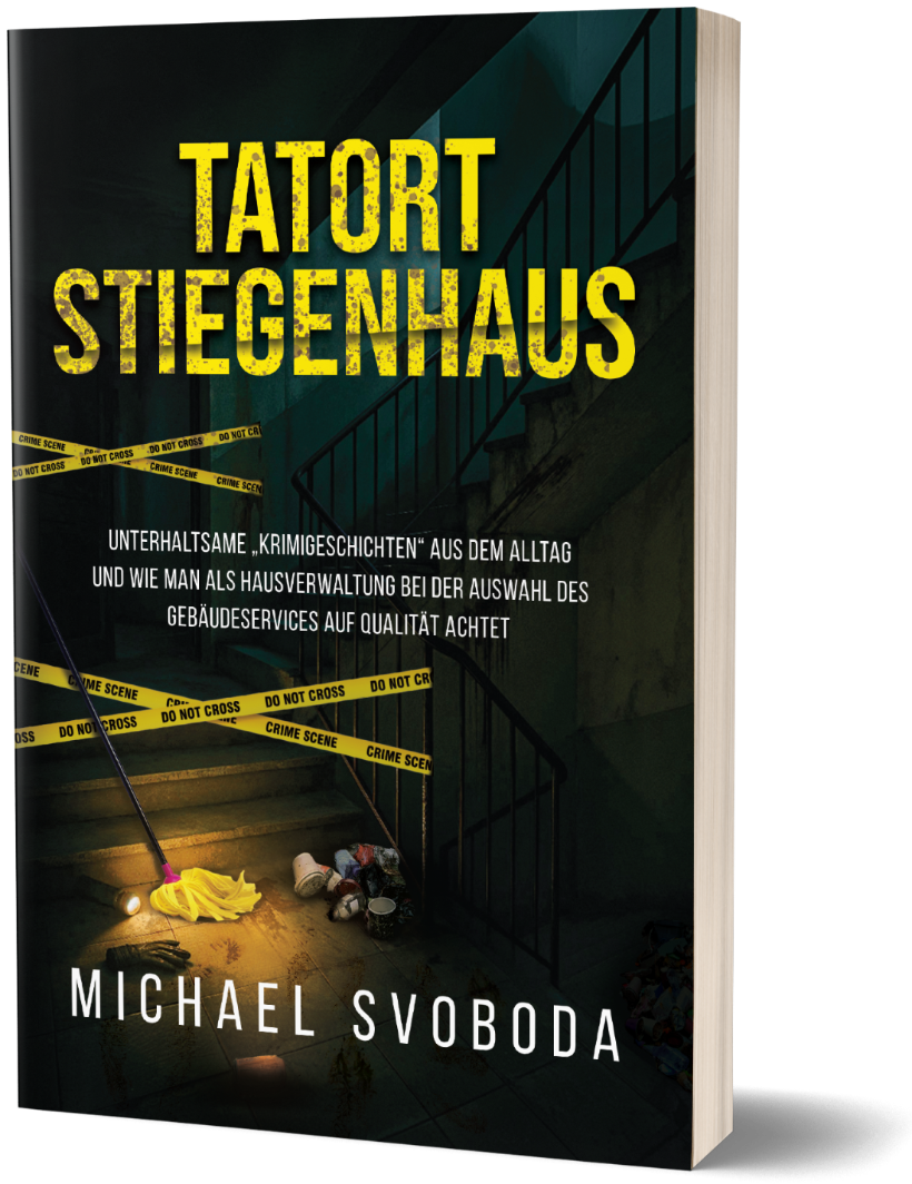 Buchcover Tatort Stiegenhaus
